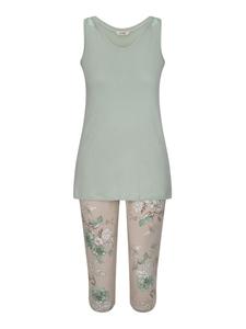 Пижама Goldenbay Scabiosa, Green/Mint/Mixed Colors