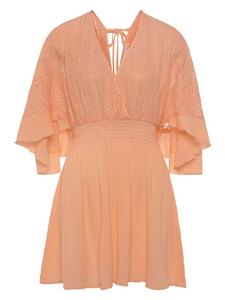 Длинное платье LASCANA Tunika, цвет pfirsich