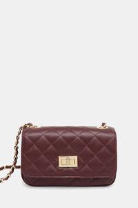 Кожаная сумка Answear.Lab, бордовый