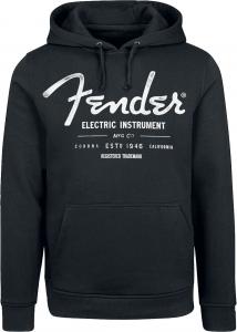 Толстовка с капюшоном Fender Electric Instrument, черный