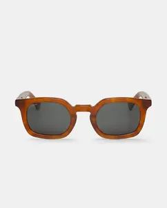 Унисекс солнцезащитные очки с фиолетовой ацетатной оправой Mr. Boho