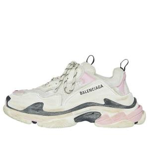 Кроссовки triple s 'white pink' Balenciaga, белый