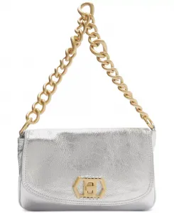 Кожаная сумка через плечо Ivy Medium Arezzo, серебряный