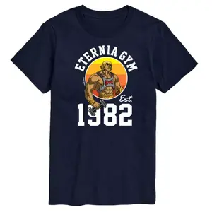 Мужская футболка с принтом He-Man Masters of the Universe Licensed Character, синий