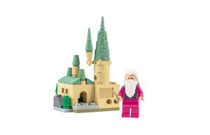 Конструктор Harry Potter из пластиковых блоков LEGO, Mini Harry Potter Castle Building Set