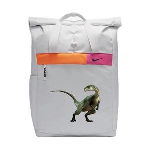 Nike Тканевый рюкзак маленький динозавр унисекс светло-серебристый серый, Dinosaur