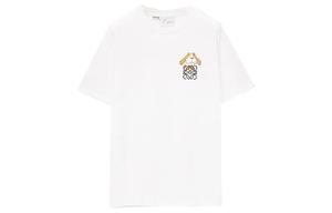 Футболка X Howl"s Moving Castle унисекс белая Loewe, белый