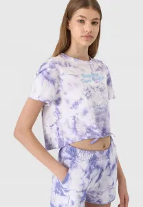 Футболка с принтом 4F, Fioletowy