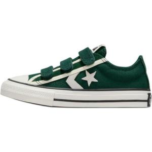 Converse Кеды All Star Low Top детские из холста зеленые для детей 3-7 лет