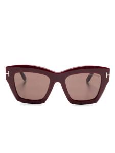 Солнцезащитные очки Luna TOM FORD Eyewear, красный