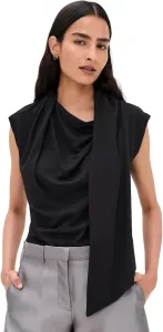 Футболка с воротником-шарфом для женщин The Garment