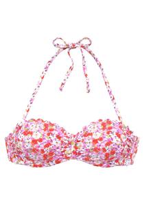 Топ бикини LASCANA Bikini Top, цвет Pink/Pink