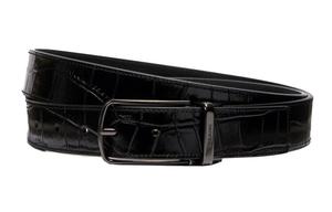 Мужской кожаный ремень COACH, Black