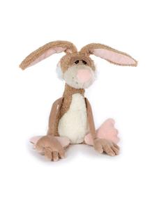 Мягкая игрушка Ленивый Зайчик, BeastsTown, бежевого цвета