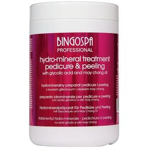 Гидроминеральный лечебный педикюр и пилинг с гликолевой кислотой и маслом май-чанг Bingospa