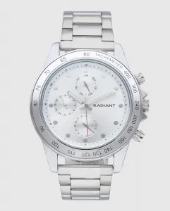 Мужские часы Canarias RA617705 из стали с серебряным ремешком Radiant, серебряный