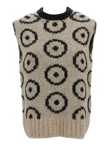 Топ с узором Thibault Van Der Straete, нейтральный