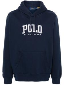 Худи с вышитым логотипом Polo Ralph Lauren, синий
