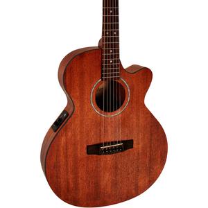 Cort SFX-MEMOP Cutaway Acoustic-Electric Mahogany Открытые поры Натуральный Натуральный