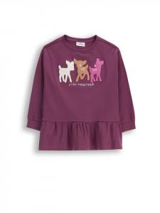 Рубашка с длинными рукавами фиолетового цвета Coccodrillo