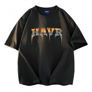 Футболка Unisex HAVR, абрикосовая