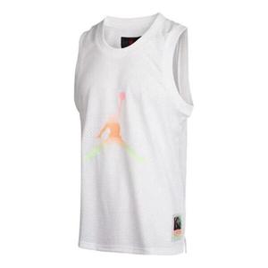 Футболка спортивная ДНК hbr джерси Air Jordan, белый