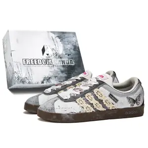 Adidas Низкие кеды VL Court 2.0 German Army черно-белые