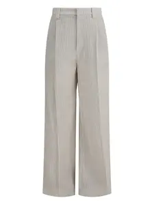 Вельветовые брюки широкого кроя Brunello Cucinelli, нейтральный