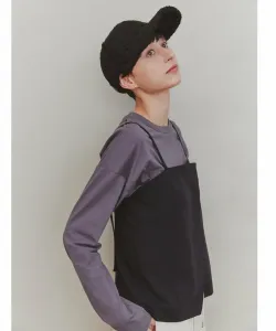 Футболка с длинными рукавами и разрезом по низу Comme Ca Ism, цвет Charcoal