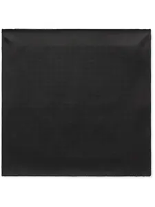 Шелковый платок с жаккардовым логотипом DOLCE & GABBANA, черный