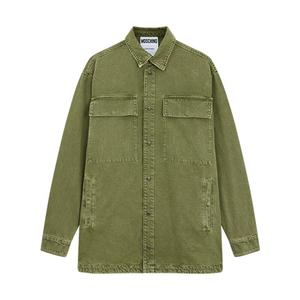 MOSCHINO Куртка мужская зеленая, Green