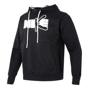 Толстовка Nike Dri-FIT Standard Issue Premium Pullover Basketball Hoodie 'Black White', черный