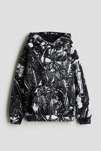 Толстовка с мотивом H&M, черный