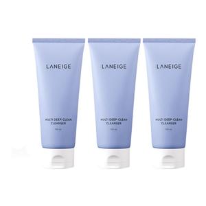 LANZHI Многофункциональная очищающая пенка для лица, увлажняющее молочко для снятия макияжа, 150 мл/150 мл*2 Laneige, 150ml*3