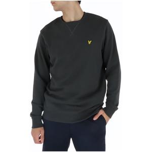 Свитшот мужской Lyle & Scott хлопковый, темно-серый