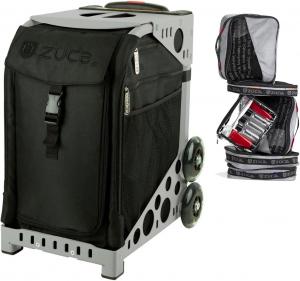 Сумка-вкладыш ZUCA Stealth Sport, серая рама, мигающие колеса и набор рекламного чехла