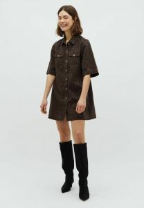 Платье Global Funk MIRA, Brown Zebra Mist/Brown