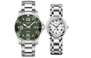 Коллекция Heart Moon Автоматический механический механизм Унисекс часы 41 мм Зеленый циферблат LONGINES