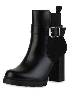 Ботильоны VAN HILL Biker Boots Aria, черный