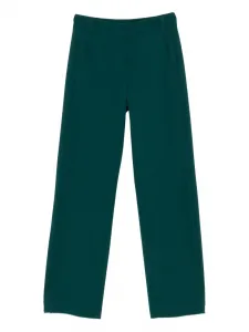 Брюки прямого кроя Patrizia Pepe, зеленый