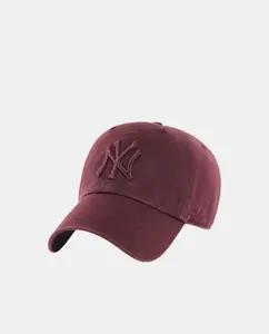Бейсболка MLB New York Yankees '47 CLEAN UP 47 Brand, темно-коричневый