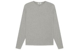 Футболка SS21 унисекс темно-овсяная Fear Of God Essentials, серый