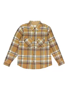 Рубашка в клетку Aimé Leon Dore, коричневый