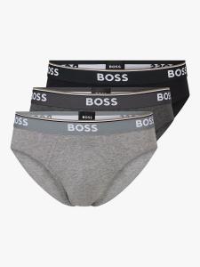 Эластичные трусы BOSS Power HUGO BOSS, открытый серый