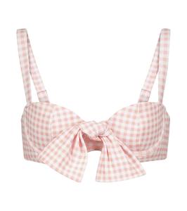 Верх бикини в клетку Клара Alexandra Miro, Gingham Pink