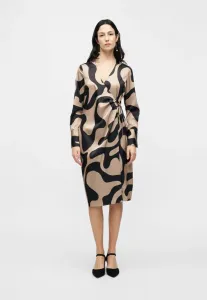 Повседневное платье Anna Field, Black/Off-White