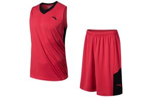 Коллекция баскетбола Баскетбольный костюм мужской классический красный Anta, красный