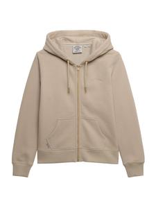 Superdry & Co Толстовка с молнией 'ESSENTIAL' в цвете Taupe