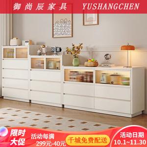 Yu Shangchen Комод для гостиной и спальни из массива дерева, современный, с ящиками