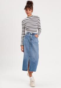 Юбка А-силуэта IN STANDARDGRÖSSE Cache Cache, цвет Denim Double Stone